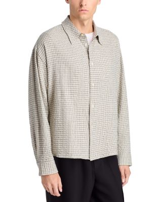 Plaid Oversized Button Down Shirt