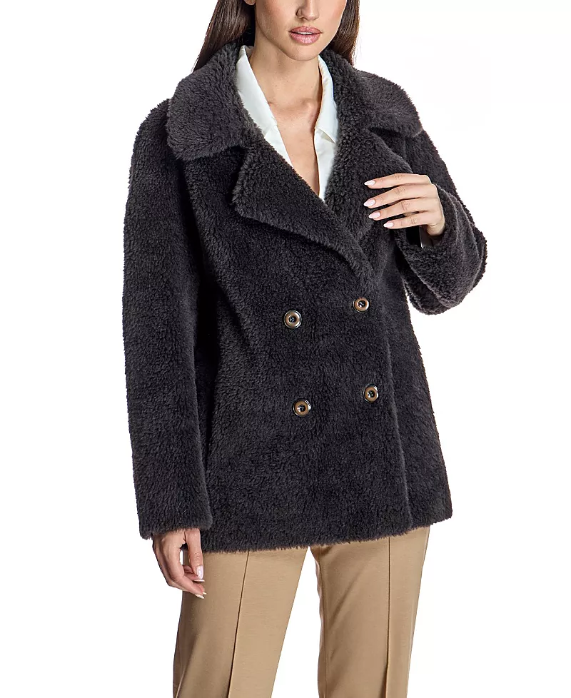 Maximilian Lambswool Peacoat