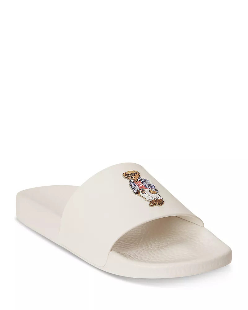 Polo Ralph Lauren Men's Polo Bear Pool Slide Sandals