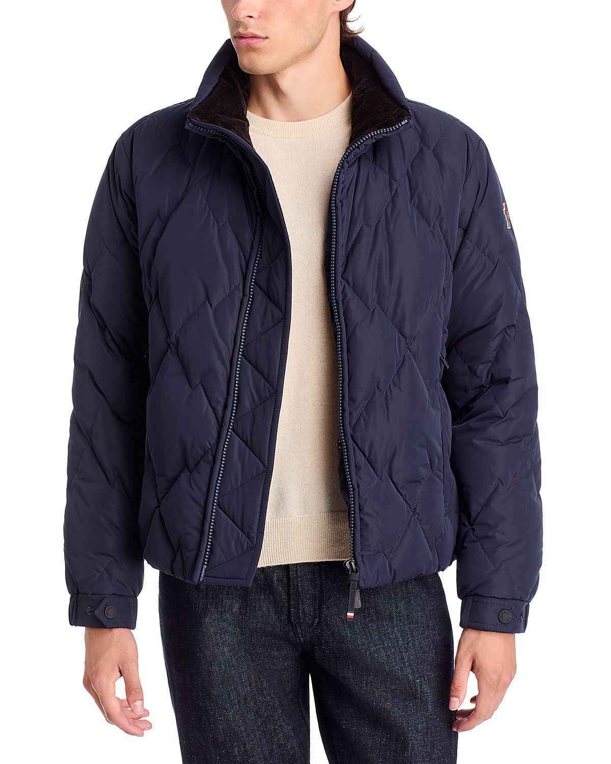 Moncler Grenoble Bramans Down Bomber Jacket