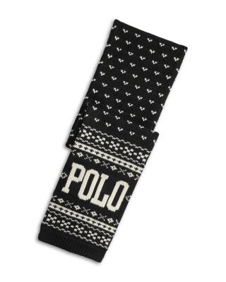 Boys' Fair Isle Cotton Scarf - Big Kid