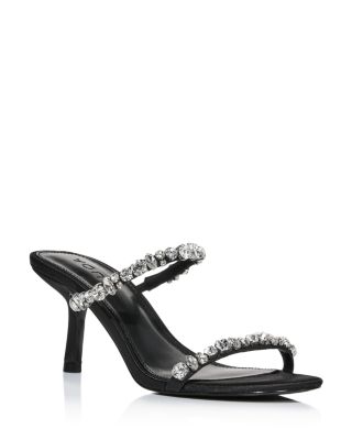 Women's Elie Embellished Satin Sandals - Exclusive
