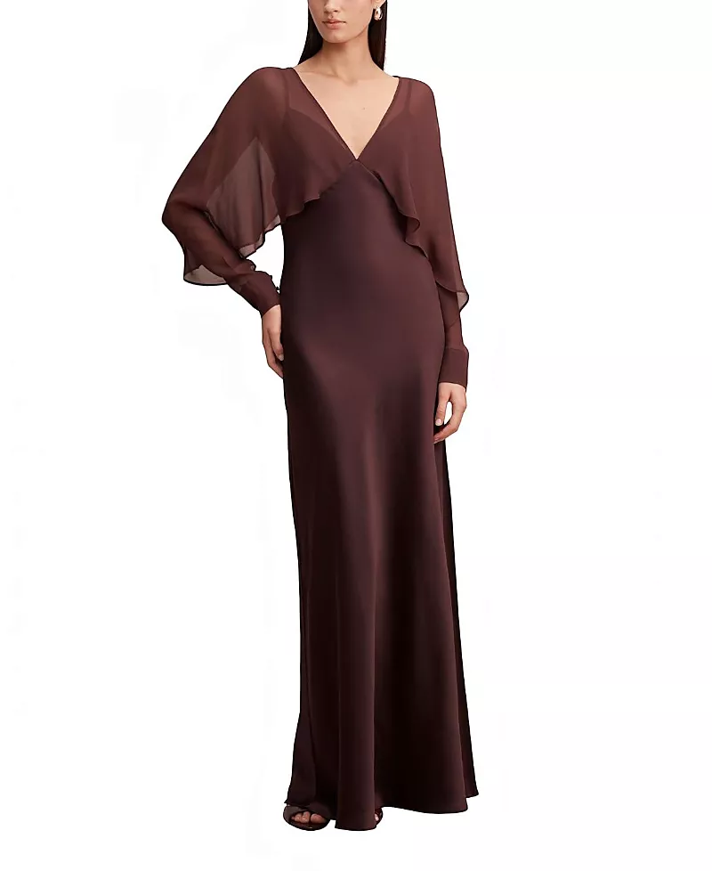 Ever New Women's Electra Sleeve Cape Maxi Dress