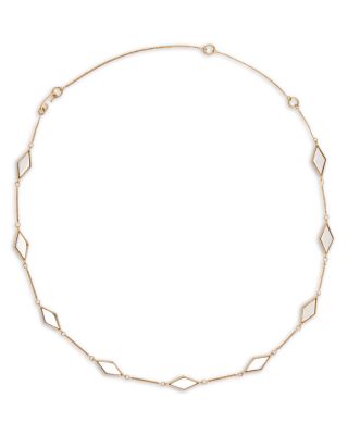 Jil Sander Two Tone Collar Necklace, 20
