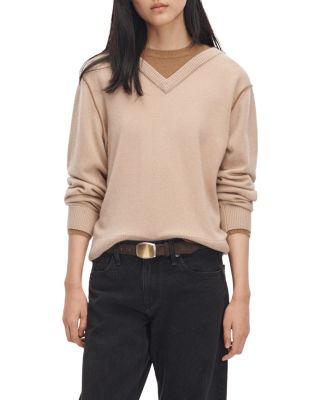Nyla Cashmere V Neck Sweater