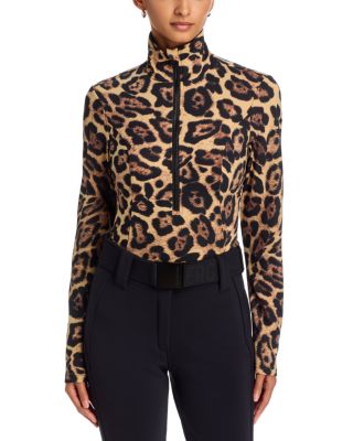 Leona Ski Pully Half Zip Top