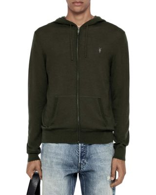 Mode Merino Wool Slim Fit Full Zip Hoodie
