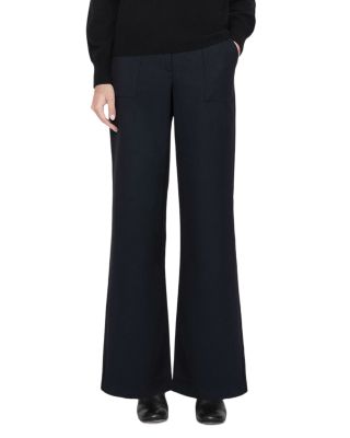 Calla Buckle Waist Buttoned Loop Pants