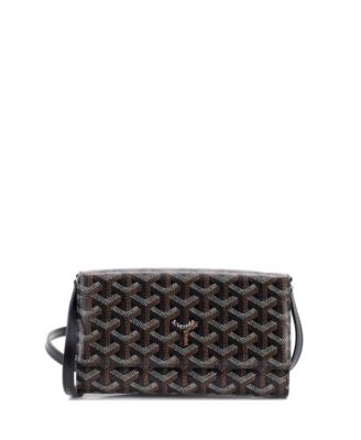   Varenne Continental Wallet with Strap Coated Canvas