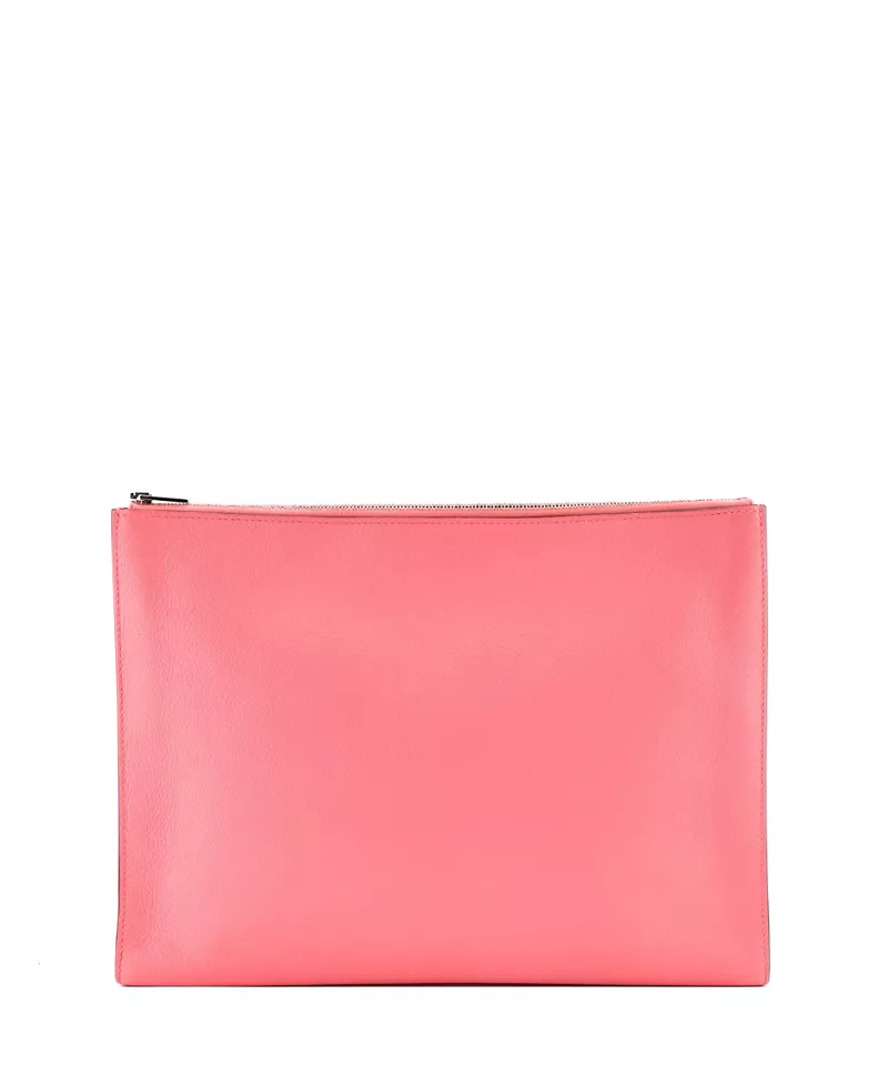 Pre-Owned HERMES Gm Zipengo Pouch Evercolor