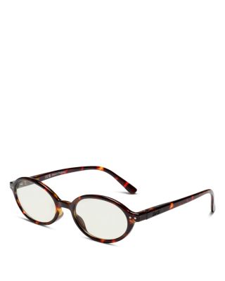Memo Round Blue Light Glasses, 53mm