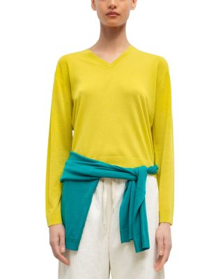 James V Neck Merino Wool Sweater
