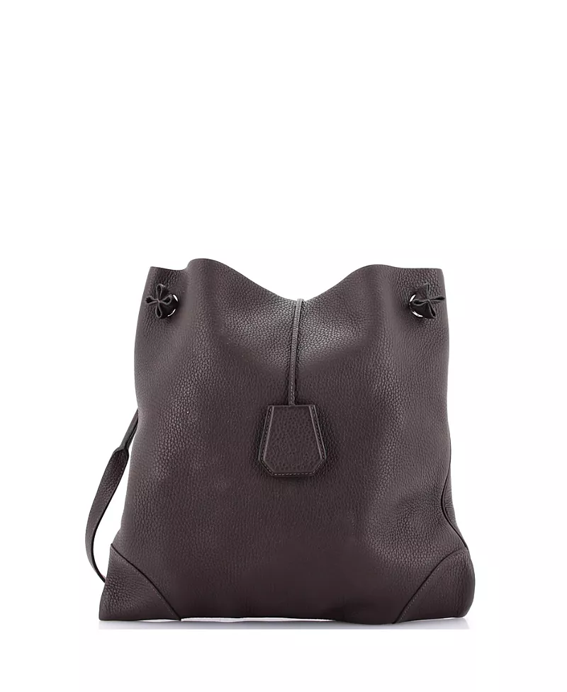 Pre-Owned HERMES Pm Silky City Bag Clemence