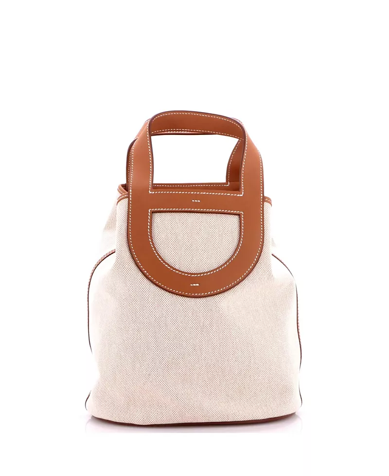 Pre-Owned HERMES 23 In-The-Loop Bag Canvas with Swift