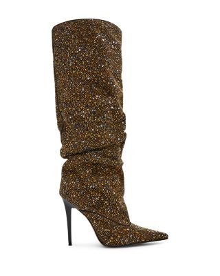 Women's Elona Embellished Slouchy Knee High Boots