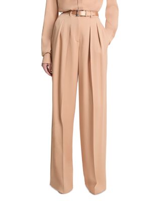 High Waisted Pleated Pants