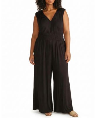 Women's Plus Zoey Liquid Jersey Jumpsuit