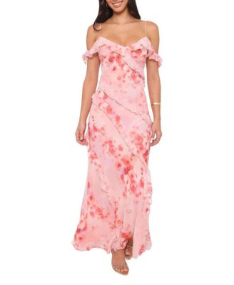  Alexia Off Shoulder Maxi Dress