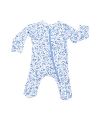  Girls' Modal Zip Footie - Baby