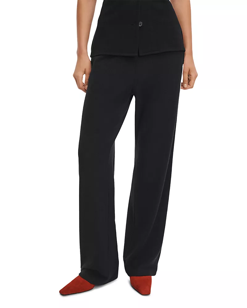 rag & bone The Knit Brushed Wide Leg Pants