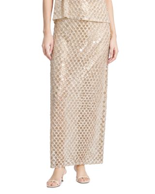 Ivy Pearlized Sequin Maxi Skirt