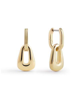  Mod Gold Drop Earrings