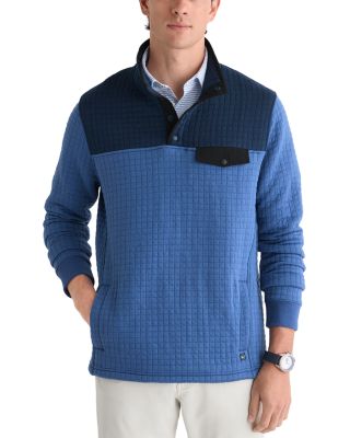 Navigator Quilted Color Blocked Pullover