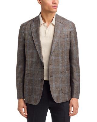 Arden Windowpane Tailored Fit Soft Jacket