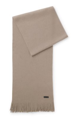 Albas Wool Raschel Knit Scarf