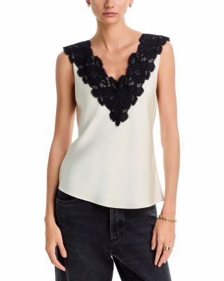 rag & bone Celeste Lace V Neck Camisole