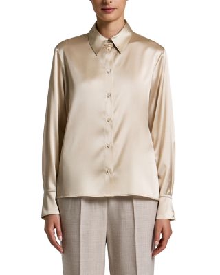 Silk Satin Stretch Skirt