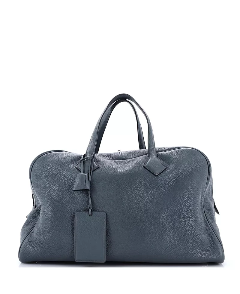 Pre-Owned HERMES 43 Victoria Ii Travel Handbag Clemence