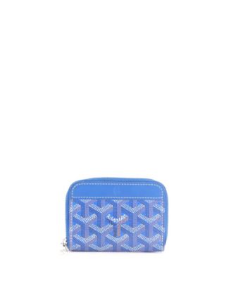  PM Matignon Zip Wallet Coated Canvas with Leather