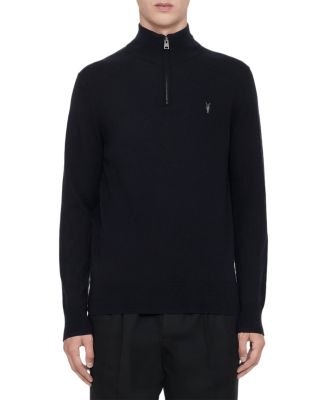 Kilburn Wool & Nylon Regular Fit Quarter Zip Sweater