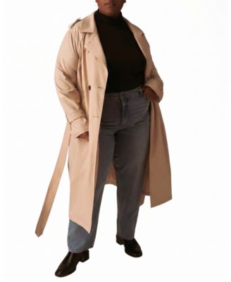 Universal Standard Women's Plus Henning x Us Park Soft Trench
