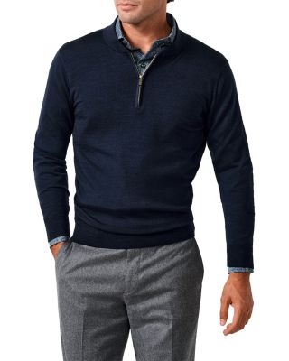 Skipper Wool Blend Quarter Zip Sweater