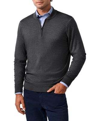 Skipper Wool Blend Quarter Zip Sweater
