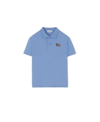 Boys' Knight Check Cotton Polo Shirt - Little Kid, Big Kid - Little Kid