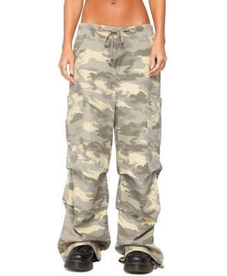  Emzi Baggy Cotton Cargo Pants