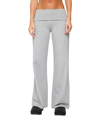 Angel Energy Sequin Foldover Pants