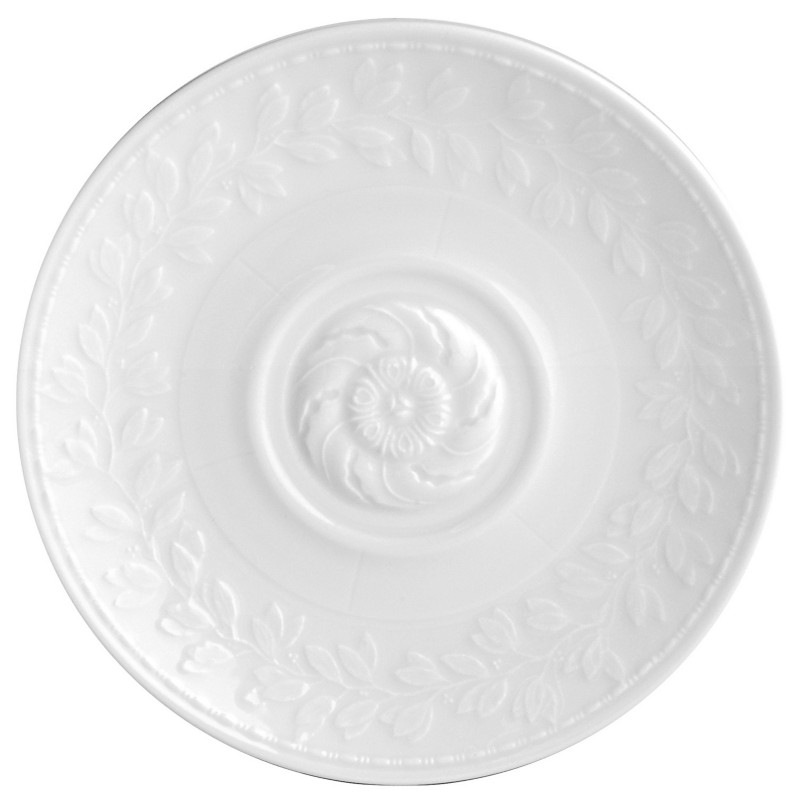 Bernardaud Louvre Tea Saucer in White