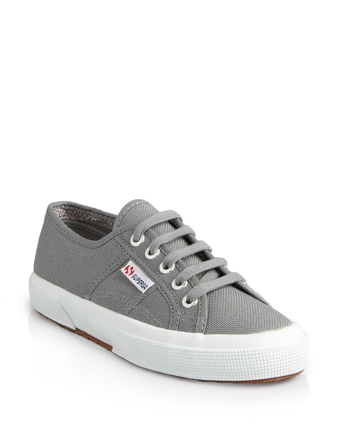 Superga Women's Classic Low Top Trainers In Grey Sage