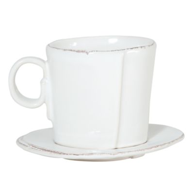 Vietri Lastra Espresso Cup & Saucer