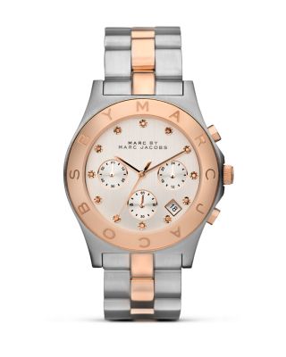 MARC JACOBS MARC BY Blade Chrono Bracelet, 40mm | Bloomingdale display picture 1