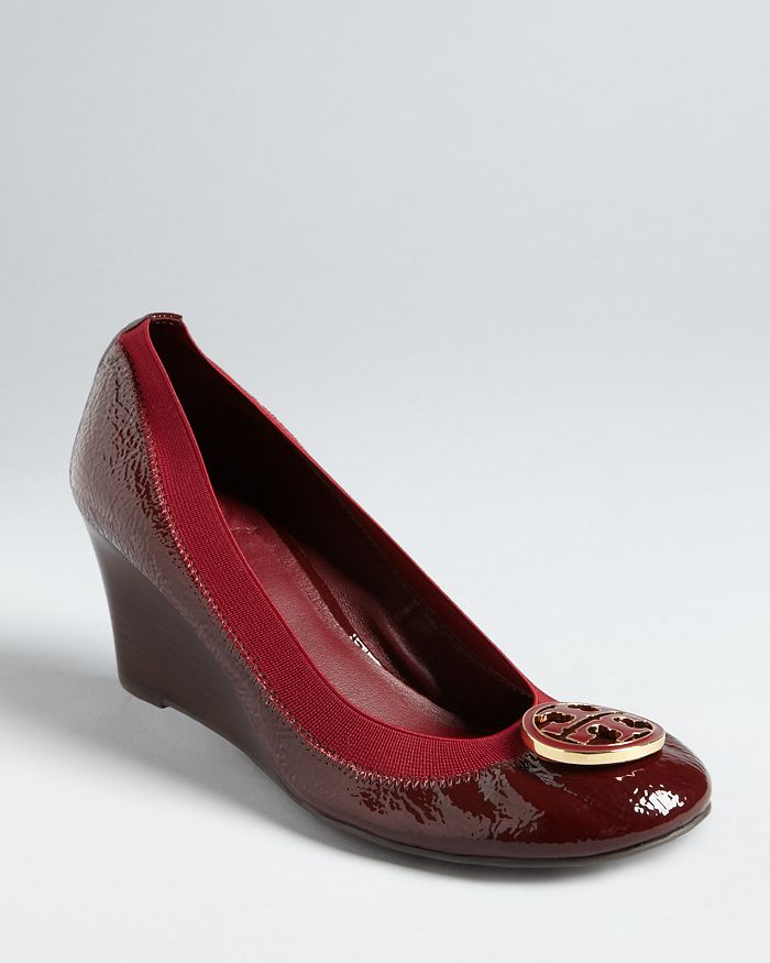 Tory Burch Wedge Pumps Caroline Bloomingdale s