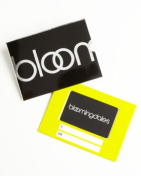 Bloomingdale S Only At Gift Card With Black Box Sleeve