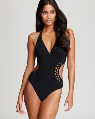 Profile by Gottex - Kenya Solid Cutout Monokini