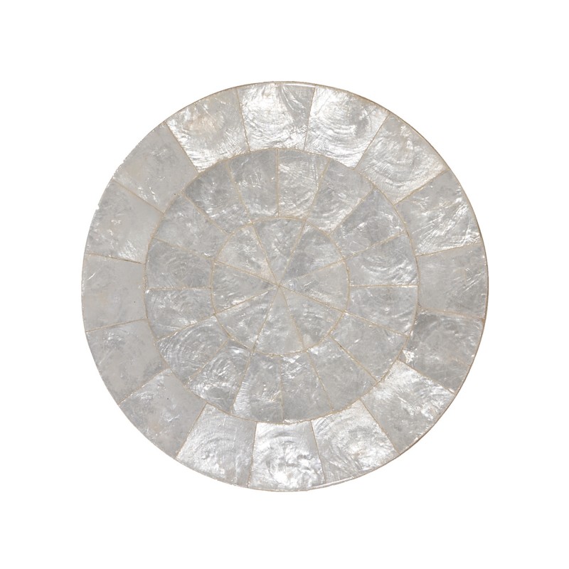 Kim Seybert Round Capiz Placemat in Natural