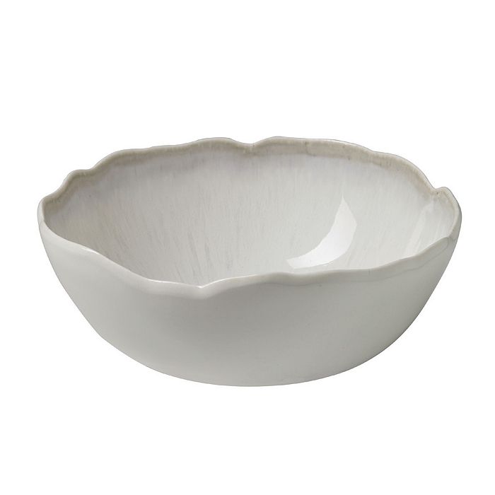 Jars Plume Soup Plate In White Pearl
