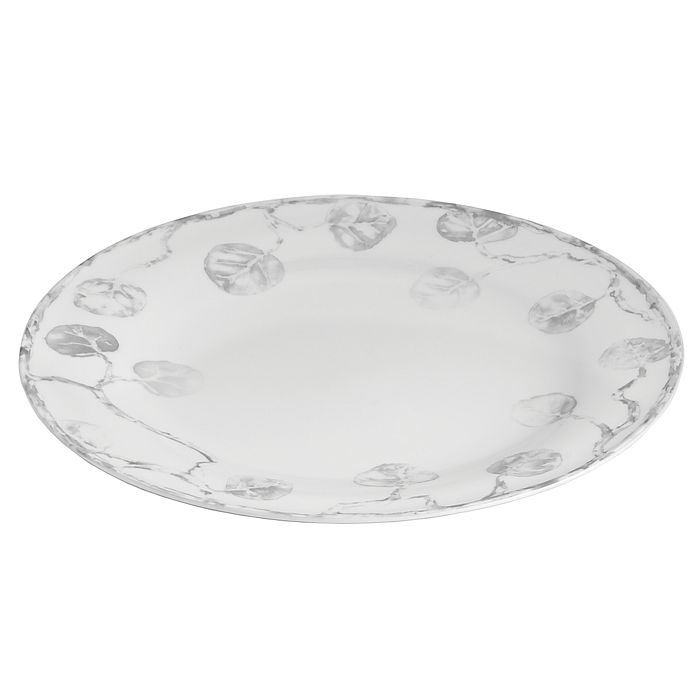 Shop Michael Aram Botanical Leaf Dinner Plate In White